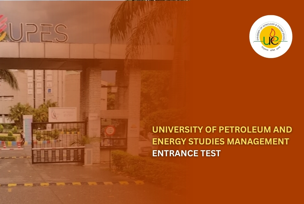 University of Petroleum and Energy Studies Management Entrance Test