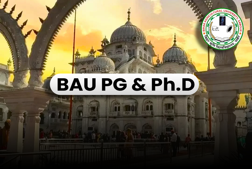 Bihar Agricultural University PG & Ph.D. Entrance Examination