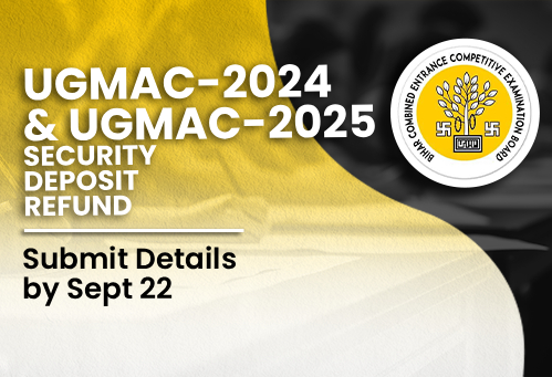 UGMAC-2024 & UGMAC-2025 Security Deposit Refund: Submit Details by Sept 22
