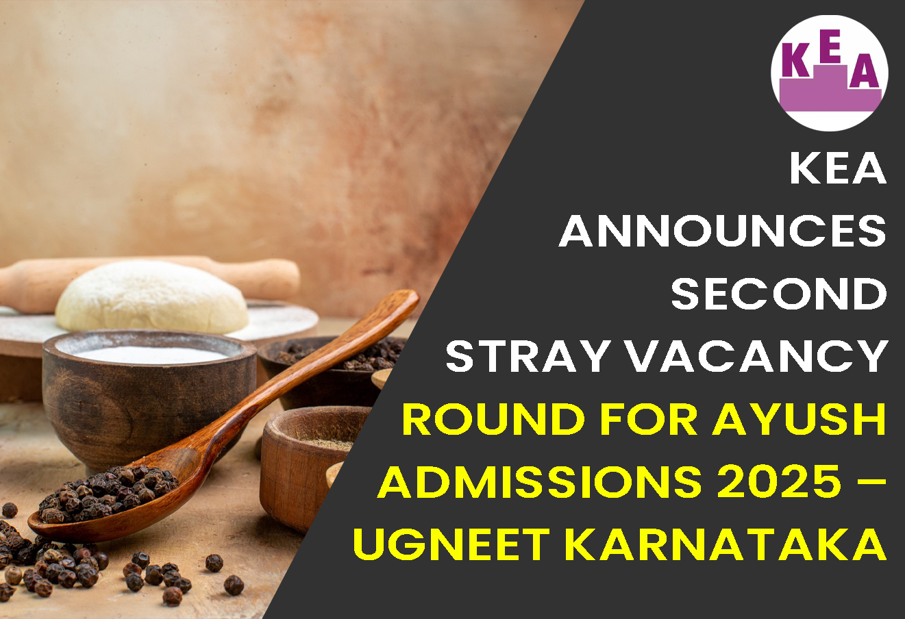 KEA Announces Second Stray Vacancy Round for AYUSH Admissions 2025 – UGNEET Karnataka