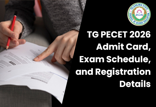 TG PECET 2026 Admit Card, Exam Schedule, and Registration Details