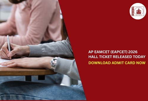 AP EAMCET (EAPCET) 2026 Hall Ticket Released Today; Download Admit Card Now