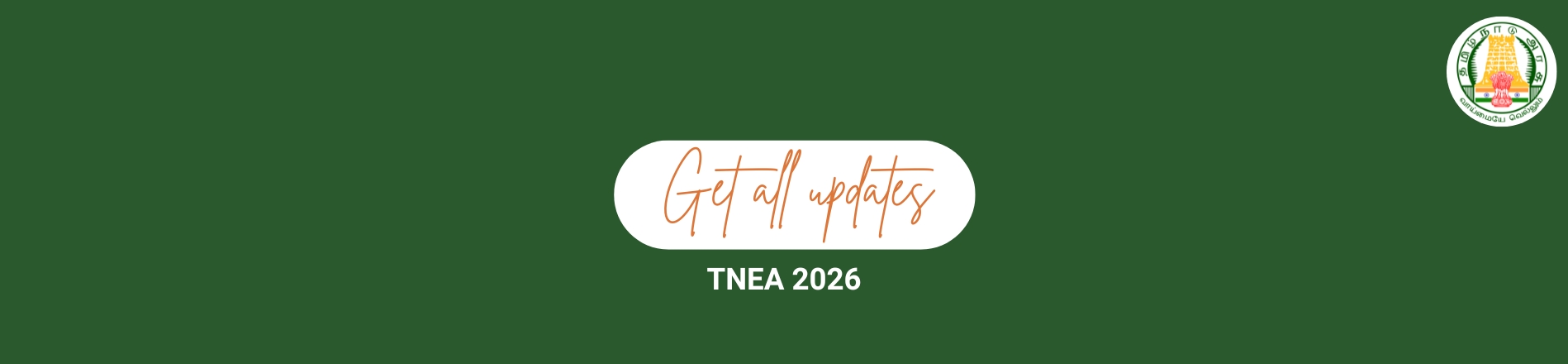TNEA 2026 Registration Begins from 03 May; Tamil Nadu Engineering Admission Process Starts