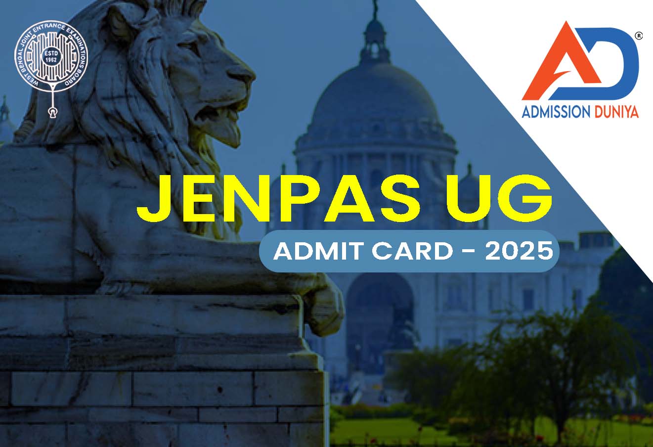 JENPAS UG Admit Card - 2025