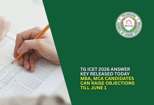 TG ICET 2026 Answer Key Released Today; MBA, MCA Candidates Can Raise Objections Till June 1