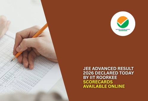 JEE Advanced Result 2026 Declared Today by IIT Roorkee; Scorecards Available Online