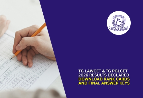 TG LAWCET & TG PGLCET 2026 Results Declared; Download Rank Cards and Final Answer Keys