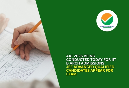AAT 2026 Being Conducted Today for IIT B.Arch Admissions; JEE Advanced Qualified Candidates Appear for Exam