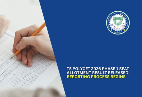 TS POLYCET 2026 Phase 1 Seat Allotment Result Released; Reporting Process Begins