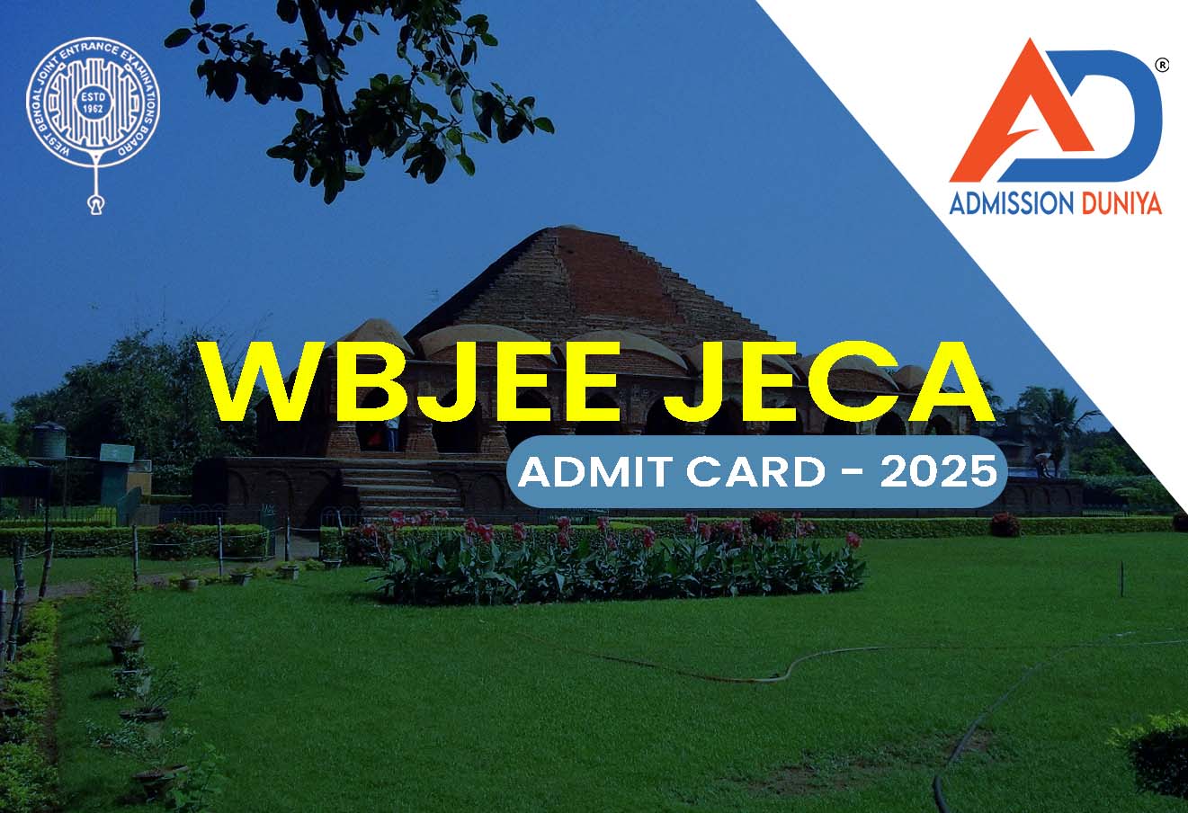 WBJEE JECA - 2025 Admit Card