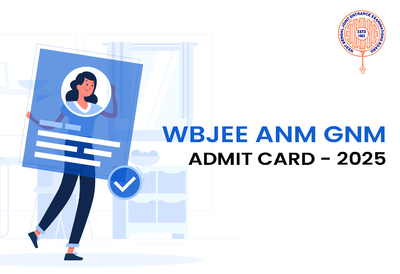 WBJEE ANM GNM Admit Card - 2025