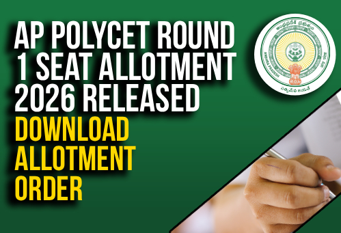 AP POLYCET Round 1 Seat Allotment 2026 Released; Download Allotment Order