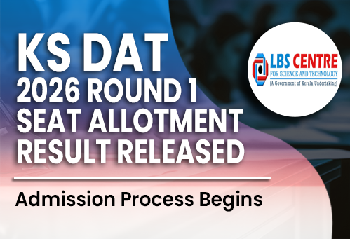 KS DAT 2026 Round 1 Seat Allotment Result Released; Admission Process Begins