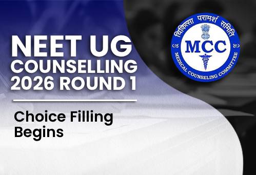 NEET UG Counselling 2026 Round 1 Choice Filling Begins