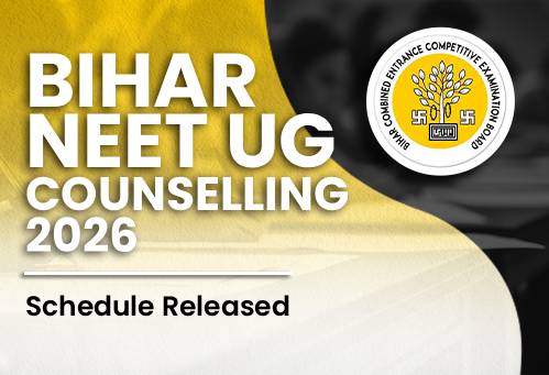 Bihar NEET UG Counselling 2026 Schedule Released